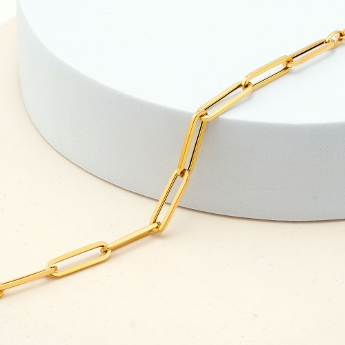 Bransoleta złota połączone owalne... Bransolety | hurt złota kraków, hurtownia jubilerska, złoto hurt, hurtownia złota, złote medaliki, hurtownia z biżuterią, hurtownia bizuterii, jubiler online złoto