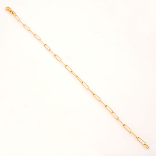 Bransoleta złota połączone owalne... Bransolety | hurt złota kraków, hurtownia jubilerska, złoto hurt, hurtownia złota, złote medaliki, hurtownia z biżuterią, hurtownia bizuterii, jubiler online złoto