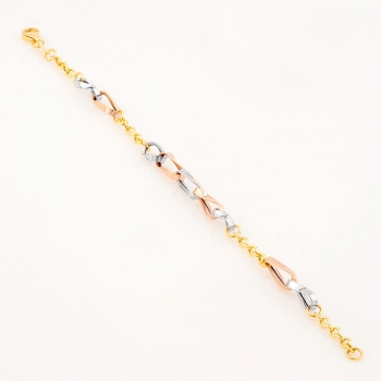 Bransoletka złota połączone... 2