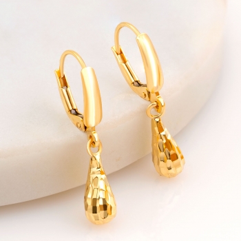 Kolczyki złote diamentowane... 2