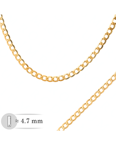 Splot PANCERKA - Pełna - Szlifowana -... Łańcuszki | hurt złota kraków, hurtownia jubilerska, złoto hurt, hurtownia złota, złote medaliki, hurtownia z biżuterią, hurtownia bizuterii, jubiler online złoto